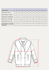 Cliff coat Paper Sewing Pattern