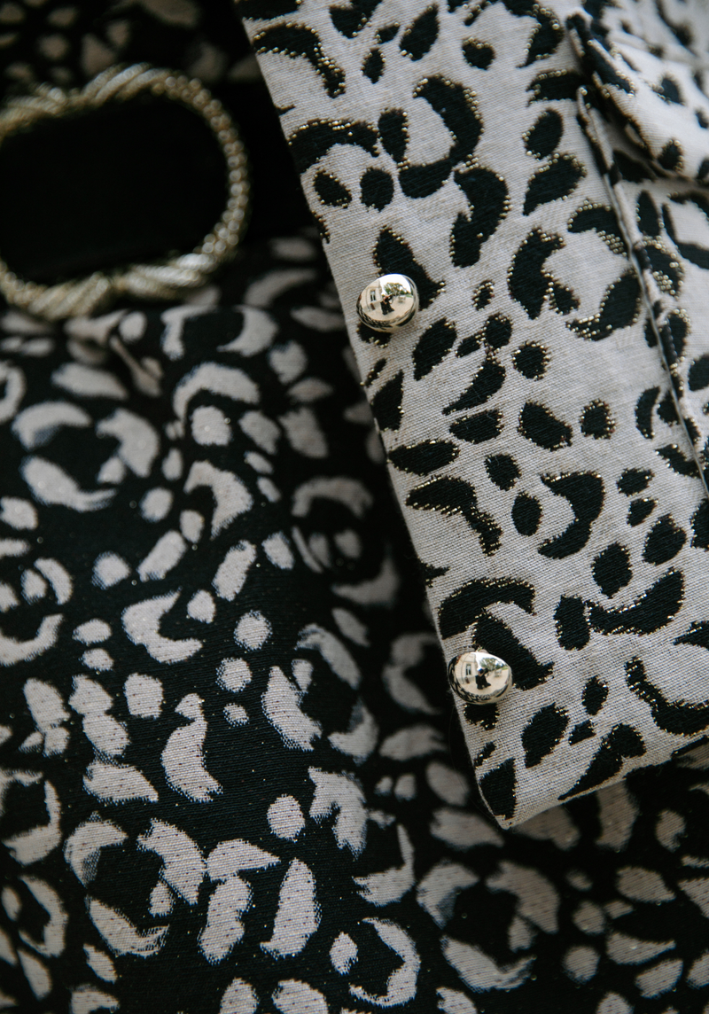 Ocello Jacquard Fabric - by 10 cm