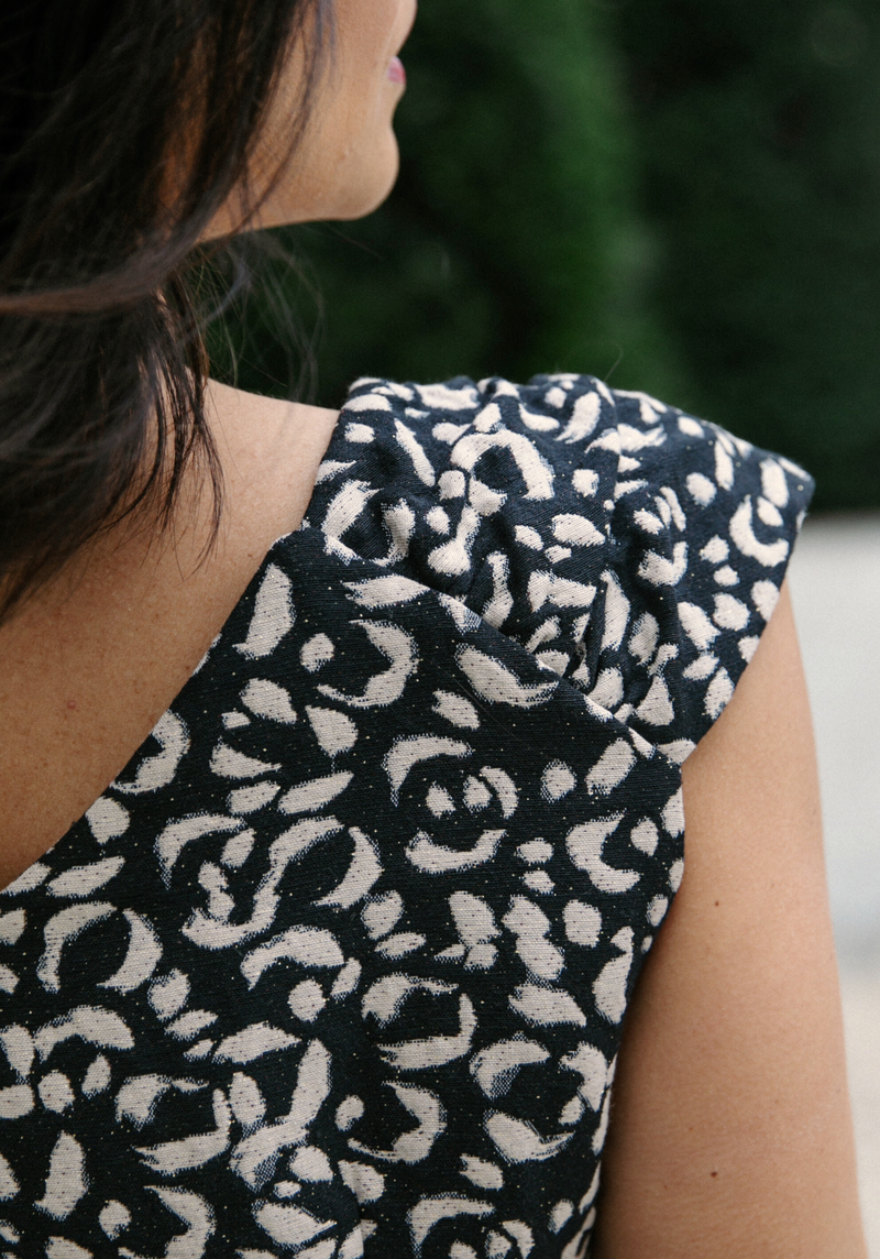 Ocello Jacquard Fabric - by 10 cm