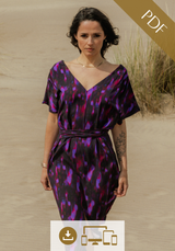 Transat Dress Beginner PDF Pattern (A0, A3, A4 and US letter)