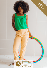 Tremplin Trouser PDF Pattern (A0, A3, A4 and US letter)