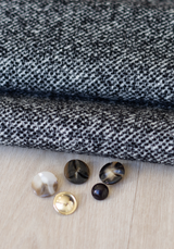 Bouclé Virgin Wool Tweed