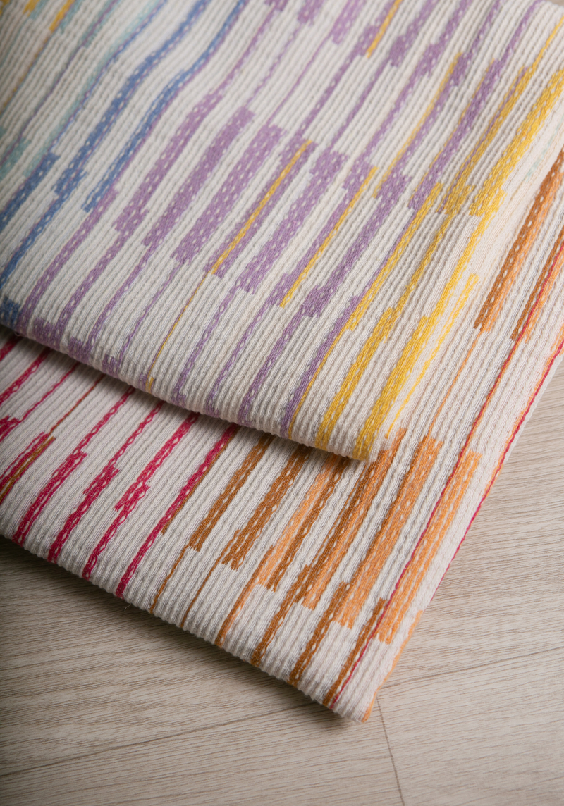 Sorbet Tweed Jacquard Fabric - by 10 cm