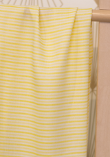 Lightweight viscose jacquard with lurex stripes VARSITY