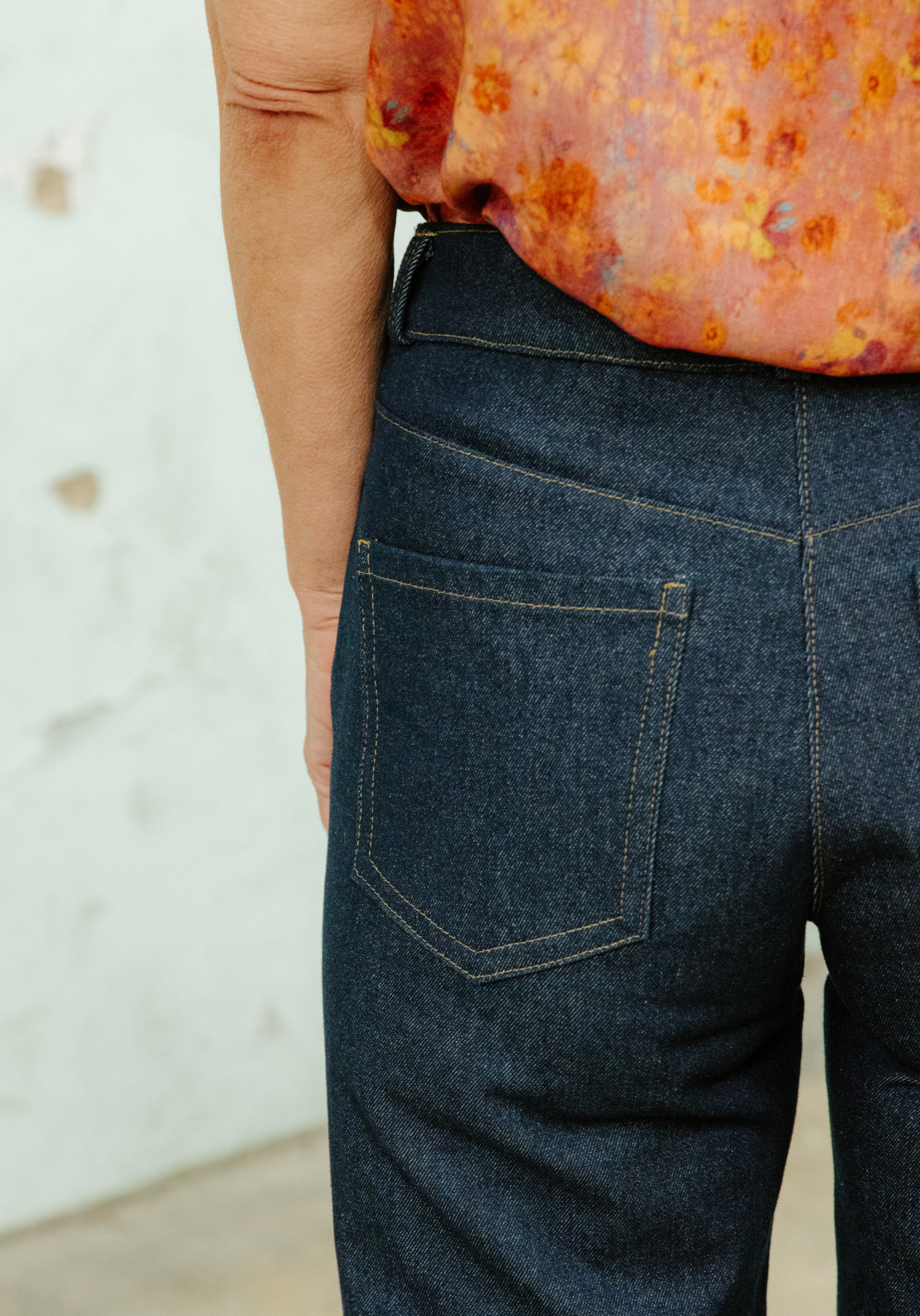 Worn Jeans Sewing Pattern - Paper Pattern – Maison Fauve UK