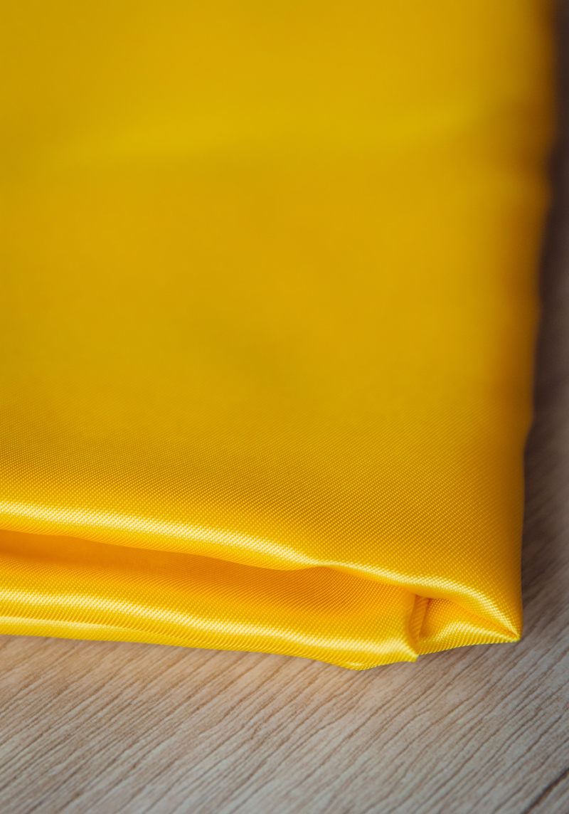 yellow lining fabric