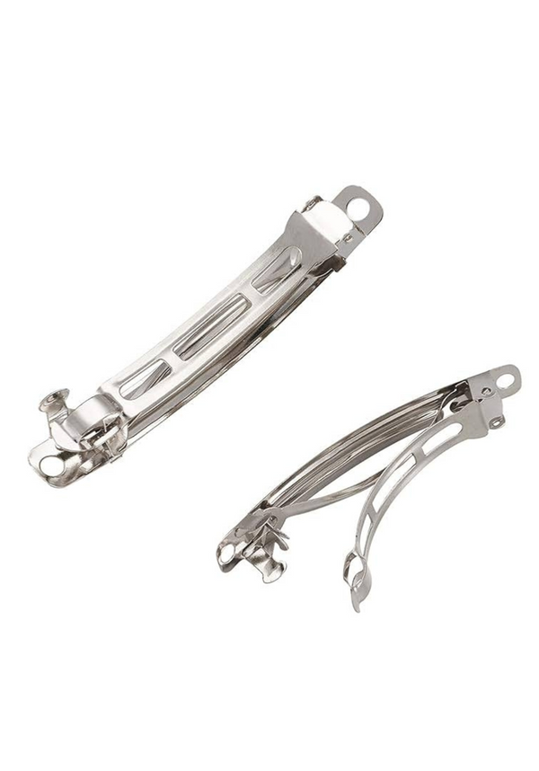 8 cm metal hair clip – Holder for bows and DIY accessories