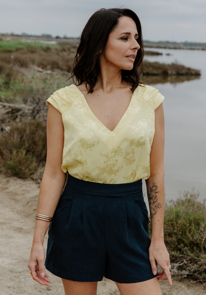 Pétula Dress Blouse Sewing Pattern - Paper Pattern