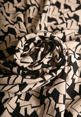 Clash Jacquard Fabric - by 10 cm- width 130 cm - Several colors