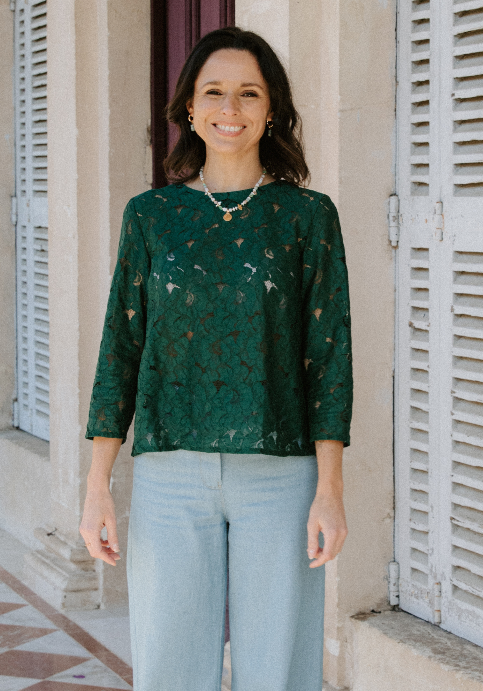 Violette Blouse Paper Sewing Pattern – Maison Fauve UK