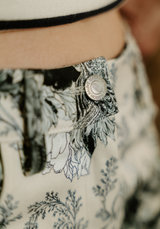 Silver Maison Fauve Jean Button