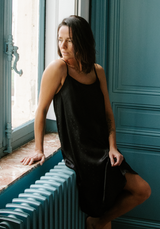 Valentine's Day nightdress sewing kit - Paola pattern and Jacquard Lucente