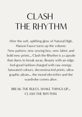 CLASH THE RHYTHM Capsule Collection Lookbook