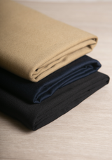 Plain Cotton gabardine, various colours