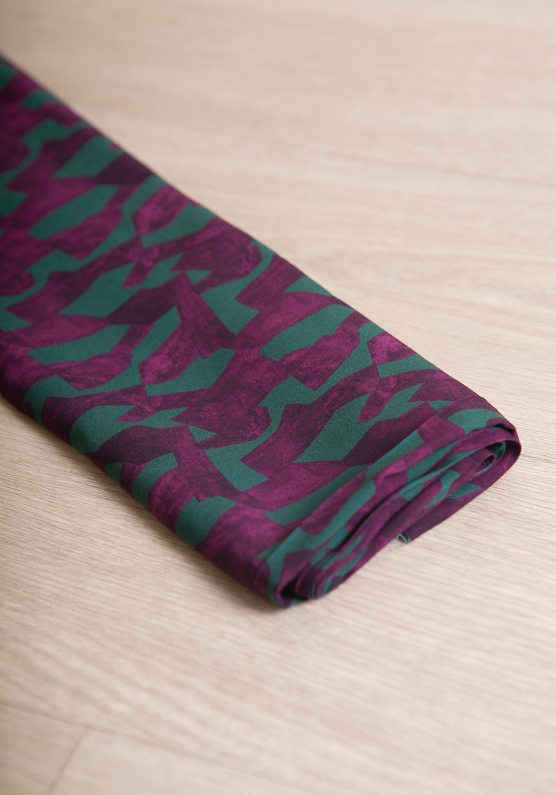 Pietra printed viscose poplin fabric - Various colors