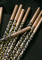 Leopard MAISON FAUVE white chalk pencil - 17 cm