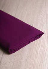 Plain viscose twill fabric - by 10 cm