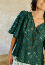 Daphne Floral Lace Fabric - Multiple Colors