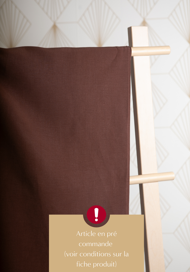 Tencel, linen and cotton dupion fabric - Multiple colors