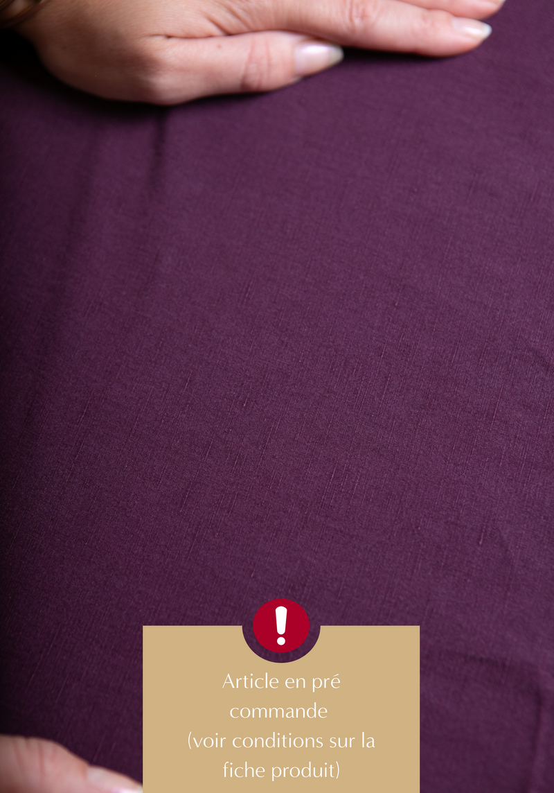 Tencel, linen and cotton dupion fabric - Multiple colors