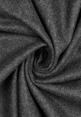 Anthracite Grey Marl 100% Virgin Wool Coating Fabric