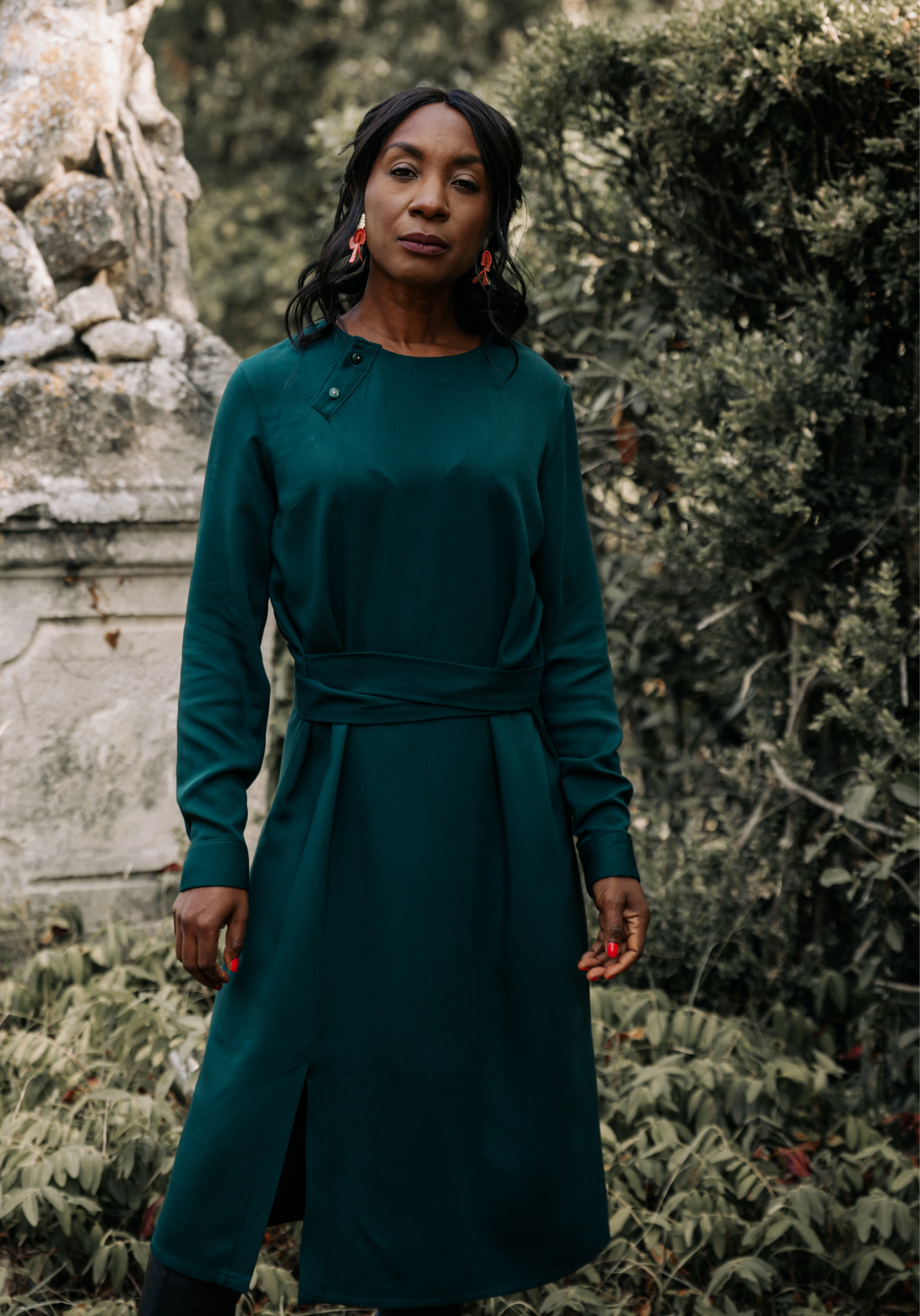 Soliflore Dress Blouse Paper Sewing Pattern – Maison Fauve UK