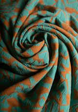 Clash Jacquard Fabric - by 10 cm- width 130 cm - Several colors