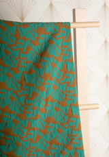 Clash Jacquard Fabric - by 10 cm- width 130 cm - Several colors