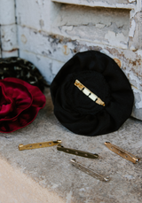 Metal safety pins for brooches – 40 mm – Gold, Silver, Rose Gold or Bronze