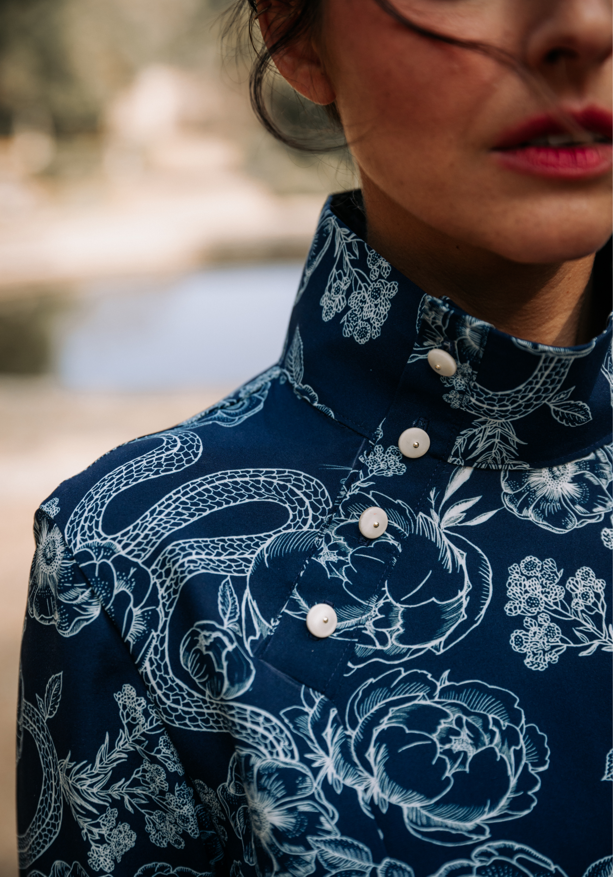 Soliflore Dress Blouse Paper Sewing Pattern – Maison Fauve UK