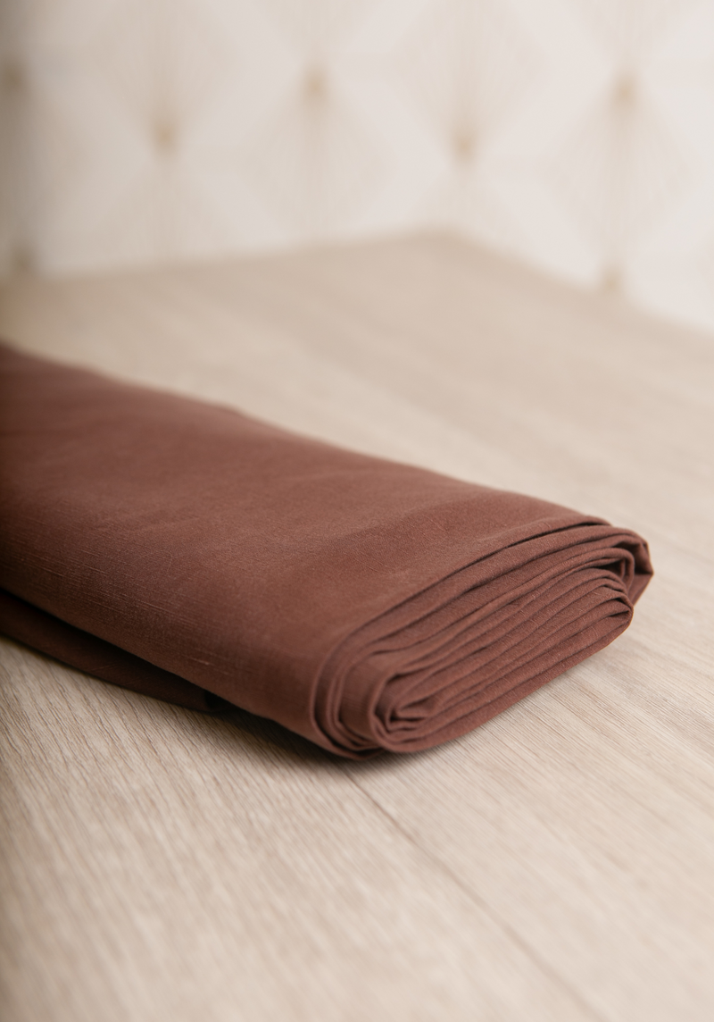 Tencel, linen and cotton dupion fabric - Multiple colors