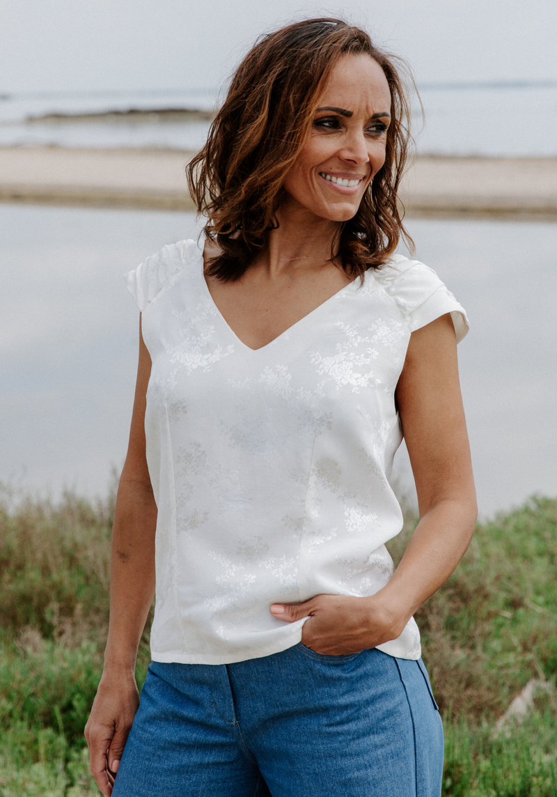 Pétula Dress Blouse Sewing Pattern - Paper Pattern