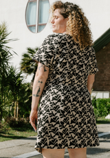 Twist Dress Sewing Pattern - Paper Pattern