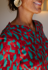 Pietra printed viscose poplin fabric - Various colors