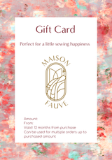 Gift card