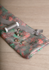Ghost Flower - printed viscose poplin fabric - Various colours