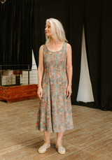 Ghost Flower - printed viscose poplin fabric - Various colours