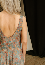 Ghost Flower - printed viscose poplin fabric - Various colours