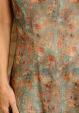 Ghost Flower - printed viscose poplin fabric - Various colours