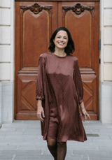 Lucente Viscose Jacquard - by 10 cm - several colors