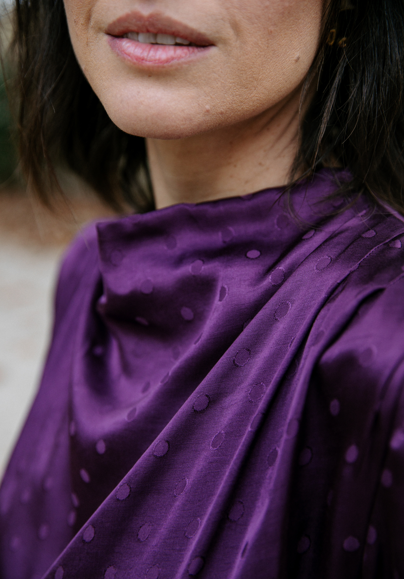 Lucente Viscose Jacquard - by 10 cm - several colors