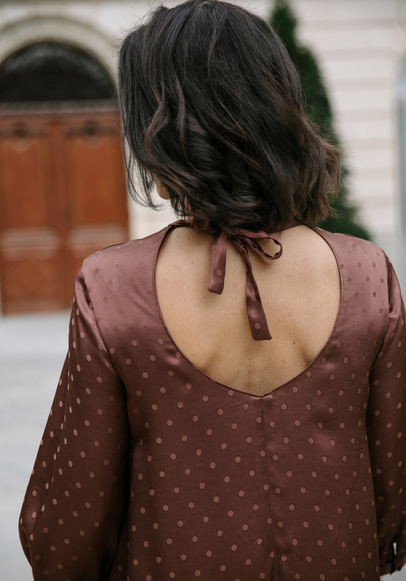 Lucente Viscose Jacquard - by 10 cm - several colors