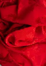 Poésie Viscose Jacquard - by 10 cm - several colors