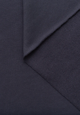 Sweatshirt  fabric – 100% cotton black or navy blue