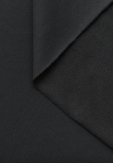 Sweatshirt  fabric – 100% cotton black or navy blue