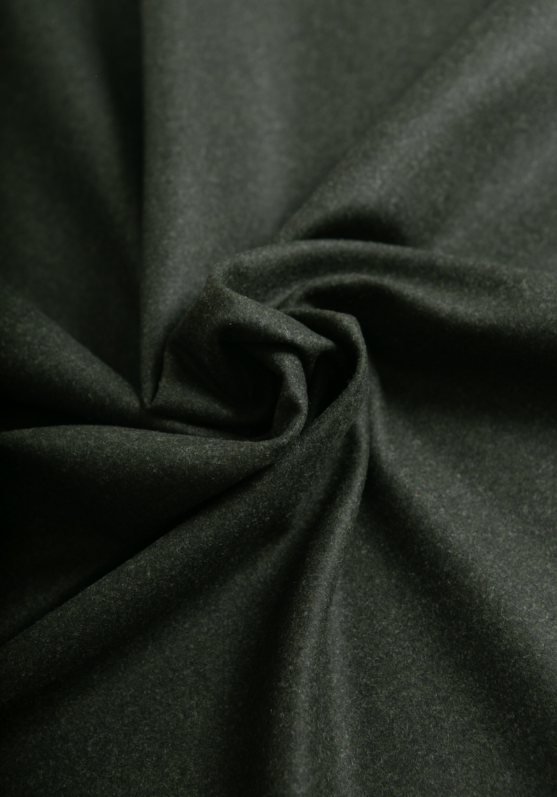 Fluid Loden Wool – 100% Virgin Wool - Forest