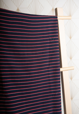Horizon Beige or ink blue Polyviscose Voile Fabric - by 10 cm
