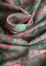 Ghost Flower - printed viscose poplin fabric - Various colours