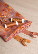 Ghost Flower - printed viscose poplin fabric - Various colours
