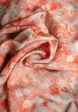 Ghost Flower - printed viscose poplin fabric - Various colours